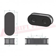 FILTRE A AIR SA 12706 HIFI FILTER 2