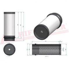 FILTRE A AIR SA 14472 HIFI FILTER 2