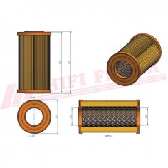 FILTRE A AIR SA 16311 HIFI FILTER 2