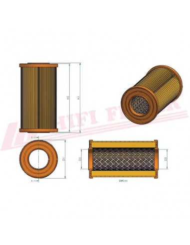 FILTRE A AIR SA 16311 HIFI FILTER