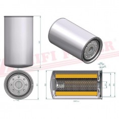 FILTRE HYDRAULIQUE SH 60153 HIFI FILTER 2