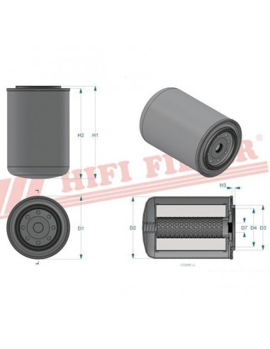 FILTRE HYDRAULIQUE SH 70084 HIFI FILTER