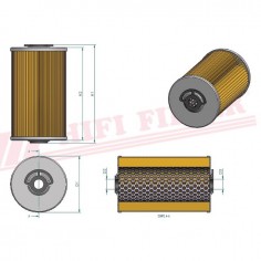 FILTRE A GASOIL SN 1146 HIFI FILTER 2