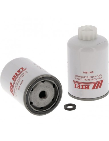 FILTRE A GASOIL SEPARATEUR D'EAU SN 1251 HIFI FILTER
