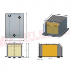 FILTRE A GASOIL SN 203 HIFI FILTER 2