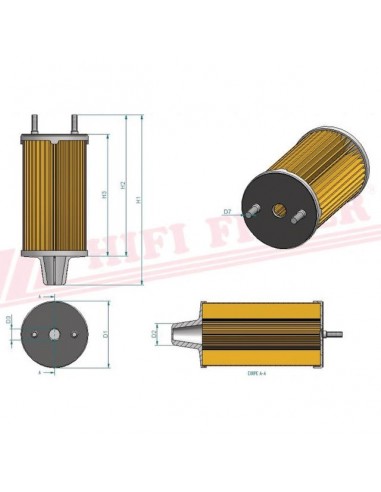 FILTRE A GASOIL SN 21593 HIFI FILTER