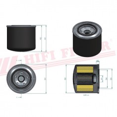 FILTRE A GASOIL SN 25027 HIFI FILTER 2