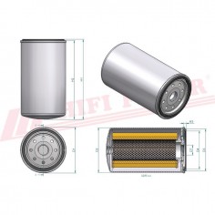 FILTRE A GASOIL SN 25106 HIFI FILTER 2