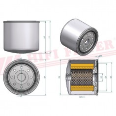 FILTRE A GASOIL SN 29236 HIFI FILTER 2