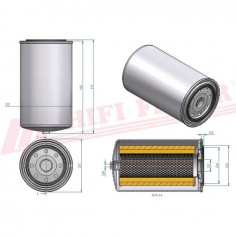 FILTRE A GASOIL SN 40573 HIFI FILTER 2