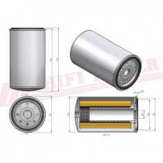 FILTRE A GASOIL SN 556 HIFI FILTER 2
