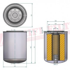 FILTRE A HUILE SO 014 HIFI FILTER 2