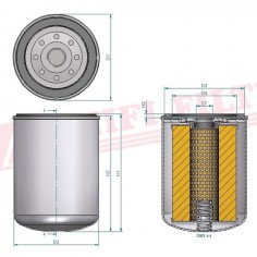 FILTRE A HUILE SO 10001 HIFI FILTER 2