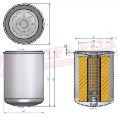FILTRE A HUILE SO 128 HIFI FILTER 2