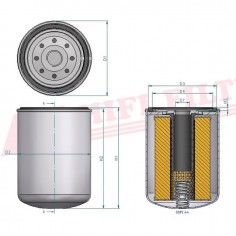 FILTRE A HUILE SO 475 HIFI FILTER 2