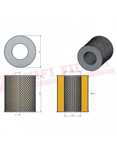 FILTRE A HUILE SO 596 HIFI FILTER