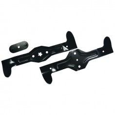 KIT 2 LAMES DE TONDEUSE CROISEES GAUCHE 465 MM 532426323