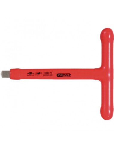 POIGNEE EN T POUR DOUILLES 1/2 ISOLEE 1000V