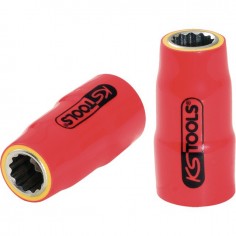 DOUILLE ISOLEE 1000V 3/8 12 PANS 13 MM