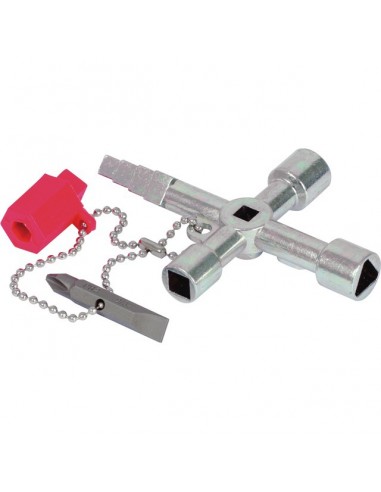 CLE UNIVERSELLE POUR ARMOIRE ELECTRIQUE