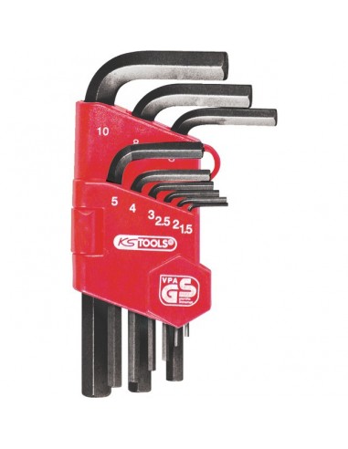 CLES MALES 6 PANS COURTES SUPPORT DE 9 CLES