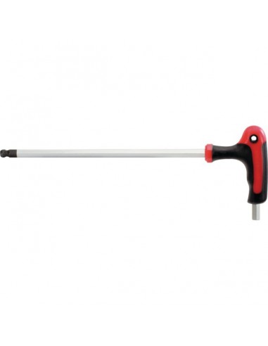 CLE MALE 6 PANS TETE SPHERIQUE POIGNEE EN T 7 MM   KS TOOLS
