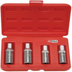 DEGOUJONNEUSE A ROULEAUX 681012 MM COFFRET DE 4 PIECES