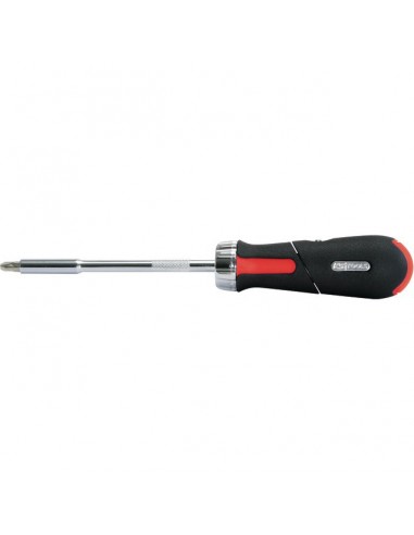 TOURNEVIS A POIGNEE REVOLVER À CLIQUET GEARplus AVEC 6 EMBOUTS