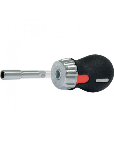 TOURNEVIS A CLIQUET TOM POUCE A MANCHE COURT GEARplus AVEC 6 EMBOUTS