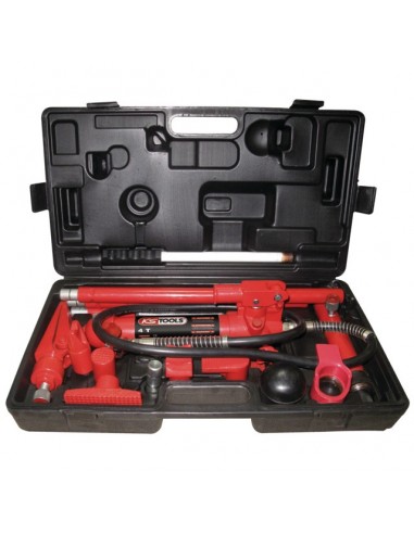POMPE HYDRAULIQUE DE CARROSSIER 4 TONNES ET ACCESSOIRES   KS TOOLS