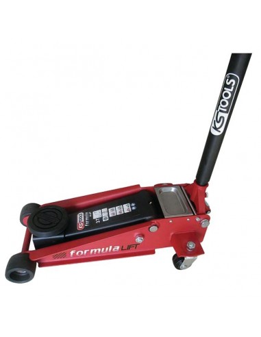 CRIC ROULEUR HYDRAULIQUE ACIER 3 TONNES FORMULA LIFT   KS TOOLS