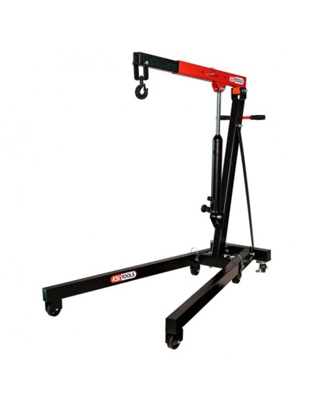 GRUE D'ATELIER MOBILE PLIANTE CAPACITE 2 TONNES KS TOOLS