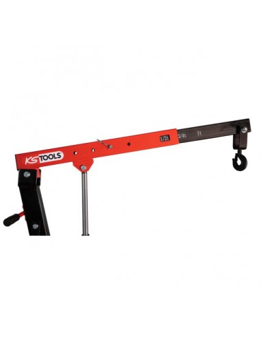 GRUE D'ATELIER MOBILE PLIANTE CAPACITE 2 TONNES KS TOOLS