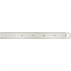 REGLET SEMI-RIGIDE INOX 300 MM GRADUATION RECTO VERSO   KS TOOLS