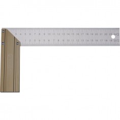 EQUERRE DROITE ET D'ONGLET LG 250 MM   KS TOOLS