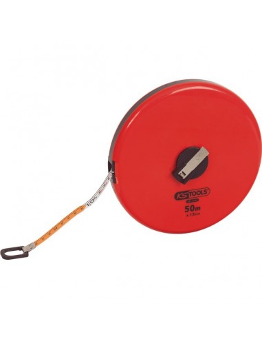 QUINTUPLE DECAMETRE RUBAN FIBRE DE VERRE 50 METRES   KS TOOLS