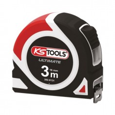 METRE A RUBAN BI-MATIERE ULTIMATE 3 M X16 MM   KS TOOLS