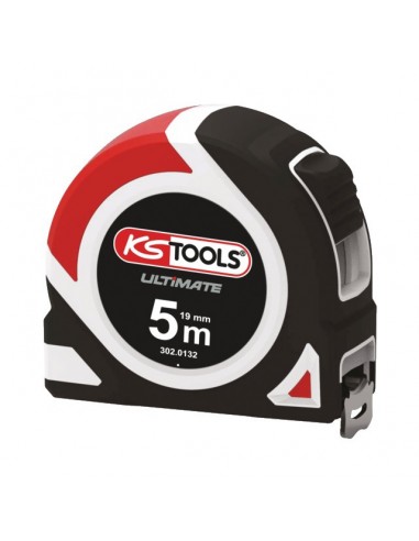 METRE A RUBAN BI-MATIERE ULTIMATE 5 M X 19 MM   KS TOOLS
