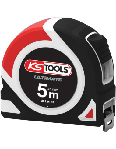 METRE A RUBAN BI-MATIERE ULTIMATE 5 M X 25 MM   KS TOOLS