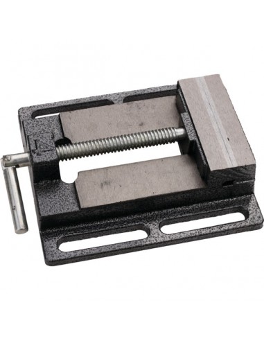 ETAU A MORS PARALLELE 100 MM OUVERTURE 80 MM POUR PERCEUSE A COLONNE