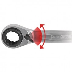 CLE POLYGONALE A CLIQUET 10X13 / 17X19 MM 2