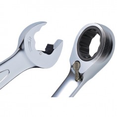 CLE MIXTE A CLIQUET REVERSIBLE DUO GEAR® 9 MM 2