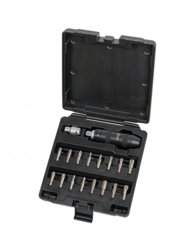 TOURNEVIS A FRAPPER ET EMBOUTS COFFRET DE 18 PIECES   KS TOOLS