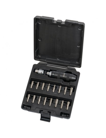 TOURNEVIS A FRAPPER ET EMBOUTS COFFRET DE 18 PIECES   KS TOOLS