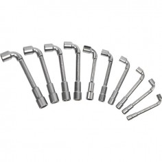 CLES A PIPE DEBOUCHEES 6 PANS JEU DE 10   KS TOOLS