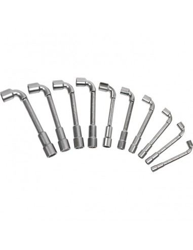 CLES A PIPE DEBOUCHEES 6 PANS JEU DE 10   KS TOOLS