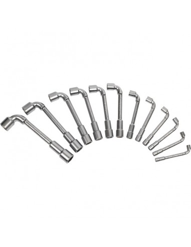 CLES A PIPE DEBOUCHEES 6 PANS JEU DE 12   KS TOOLS