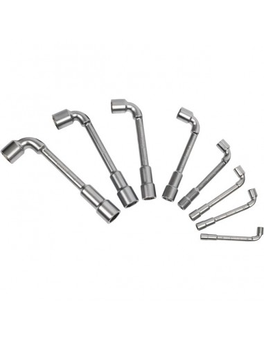 CLES A PIPE DEBOUCHEES 6 PANS DE 8 A 24 MM LE JEU DE 8   KS TOOLS