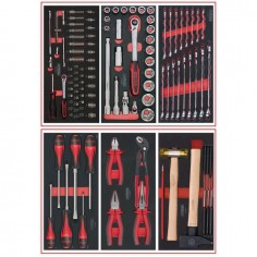 COMPOSITION D'OUTILS 2 TIROIRS POUR SERVANTE 114 PIECES   KS TOOLS