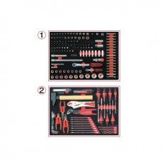 SERVANTE RACING 5 TIROIRS 184 OUTILS   KS TOOLS 2